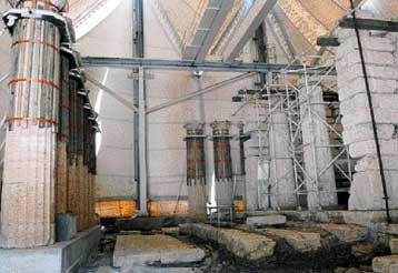 SOS εκπέμπει ο ναός του Επικουρίου Απόλλωνα στην Πελοπόννησο