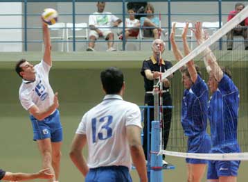 Νίκης της εθνικής βόλεϊ στο φιλικό με τη Σερβία