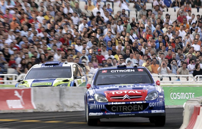 Ράλλυ Ακρόπολις 2006: Πάρτι για S.Loeb-D.Elena και Citroen Xsara στην υπερειδική του ΟΑΚΑ