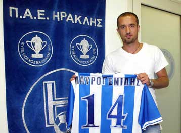 Παίκτης του Ηρακλή για τα επόμενα δύο χρόνια ο Δημήτρης Μαυρογενίδης