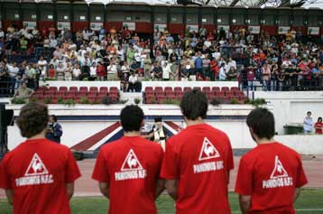 Συγκίνηση για τον Μπόμπαν και ενθουσιασμός για την καινούργια ομάδα του Πανιωνίου