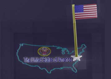 Η αμερικανική σημαία υψώνεται… κάτω από το μικροσκόπιο