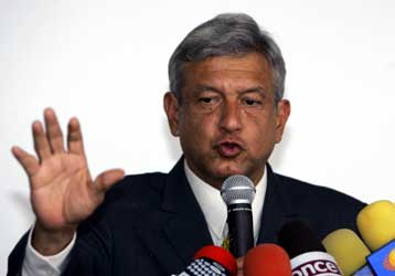 Στις κινητοποιήσεις των Μεξικανών προσβλέπει ο αριστερός Ομπραδόρ