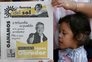 Προβάδισμα, μέχρι στιγμής, για τον αριστερό υποψήφιο πρόεδρο του Μεξικού