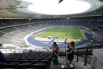 Χωρίς προπόνηση στο γήπεδο του τελικού Ιταλία και Γαλλία