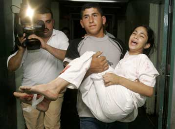 Αεροπορική επιδρομή του Ισραήλ κατά του υπουργείου Εξωτερικών της Παλαιστινιακής Αρχής