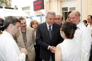 Απογοήτευση Αβραμόπουλου για την κατάσταση στα νοσοκομεία Λευκάδας και Πρέβεζας