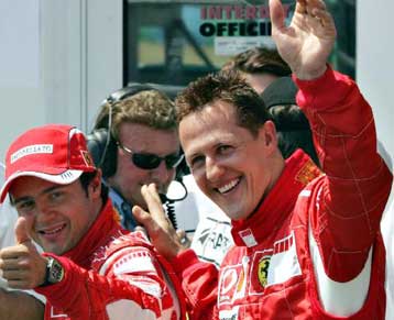 Ξεκινά πρώτος στο γαλλικό Grand Prix ο Μίκαελ Σουμάχερ