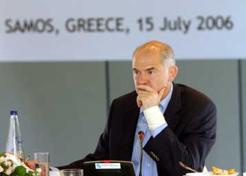 Πρόταση πέντε σημείων για τη Μέση Ανατολή ανακοίνωσε ο Γιώργος Παπανδρέου