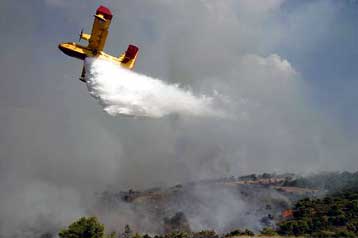 Υπό έλεγχο η πυρκαγιά στα Δερβενοχώρια
