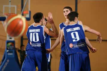 Ανέκτησαν τις ελπίδες τους οι Έφηβοι με νίκη 66-51 επί της Σλοβενίας