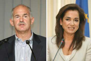 Σε εκεχειρία καλεί η Ντ.Μπακογιάννη, δράση και όχι δηλώσεις ζητά ο Γ.Παπανδρέου