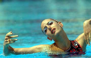 Τρίτη στο ελεύθερο του σόλο της συγχρονισμένης η Ανθοπούλου στο Ευρωπαϊκό