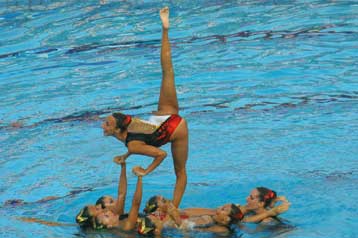 Τέταρτο και οργισμένο το ομαδικό στο Ευρωπαϊκό πρωτάθλημα συγχρονισμένης κολύμβησης