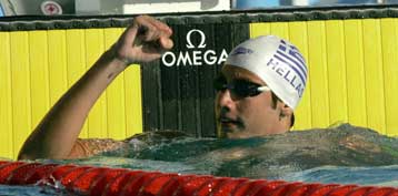 Για το μετάλλιο ο Γρηγοριάδης στα 100μ ύπτιο-Όγδοος ο Γιαννιώτης στα 400μ ελεύθερο