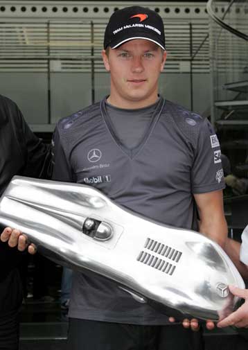 Ο Ραϊκόνεν στην pole position της Βουδαπέστης, 11ος ο Σουμάχερ και 15ος ο Αλόνσο