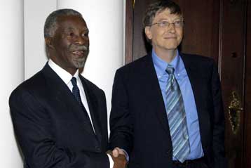 Νέα δωρεά 500 εκατ. δολαρίων από τον Μπιλ Γκέιτς για την καταπολέμηση του AIDS