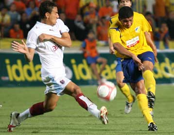 Σε δύσκολη θέση ο ΑΠΟΕΛ μετά το 1-1 με την Τραμπζονσπόρ στο Κύπελλο UEFA