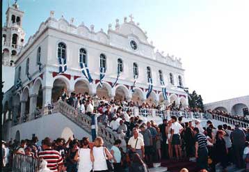 Σε κλίμα κατάνυξης ο εορτασμός της Κοιμήσεως της Θεοτόκου