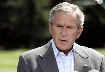 «Μήνυμα» Μπους προς την Πιονγιάνγκ να μην προχωρήσει σε πυρηνική δοκιμή