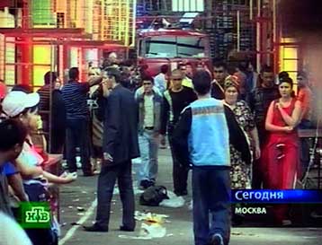 Έκρηξη σε πολυσύχναστη αγορά της Μόσχας με δέκα νεκρούς