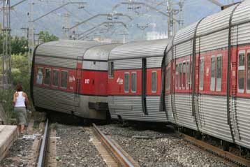 Έξι νεκροί από εκτροχιασμό τρένου στη βόρεια Ισπανία