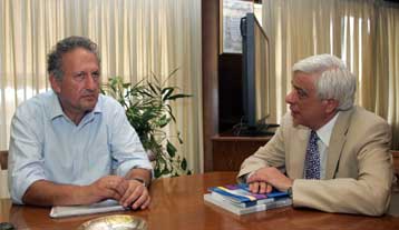 Με τον υπουργό Εσωτερικών συναντήθηκε ο Κώστας Σκανδαλίδης