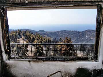 Έσβησε η πυρκαγιά στη χερσόνησο της Κασσάνδρας