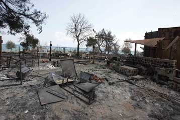 Έκτακτη συνεδρίαση της Νομαρχίας Αθηνών για τις πυρκαγιές