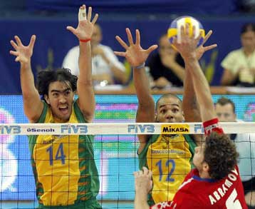 Βραζιλία, Γαλλία, Ρωσία και Βουλγαρία στους «4» του Λιγκ