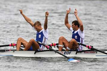 Έμειναν 9οι οι Πολύμερος/Μούγιος στο Παγκόσμιο κωπηλασίας