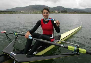 Xάλκινο μετάλλιο στο Παγκόσμιο Πρωτάθλημα κωπηλασίας από Μπισκιτζή και Τσιάβου