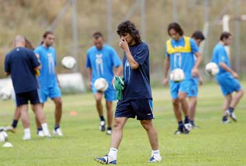 Ενέσεις ηθικού από Κωφίδη στους παίκτες του Ηρακλή