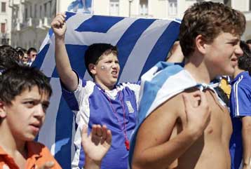 Γιόρτασε η Ελλάδα και το αργυρό μετάλλιο