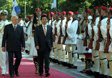 Με τον Κορεάτη ομόλογό του συναντήθηκε ο Κάρολος Παπούλιας