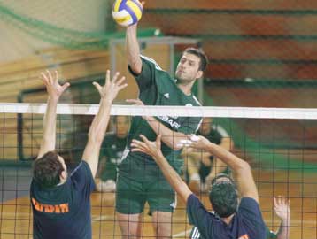 Ο Παναθηναϊκός 3-0 σετ το Παγκράτι με Μαρσελίνιο, Στεφάνου στη σύνθεσή του