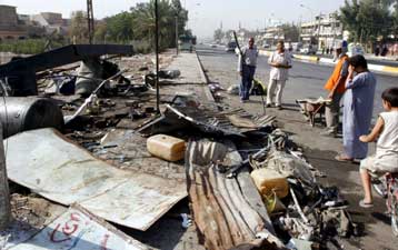 Δύο εκρήξεις βομβών στην Βαγδάτη με εννέα νεκρούς