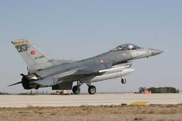 Συντριβή τουρκικού F-16 στην περιοχή των Δαρδανελίων