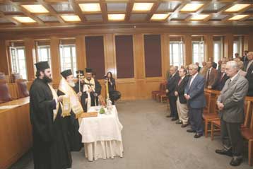 Αποχή δικαστικών από τον αγιασμό για το νέο δικαστικό έτος