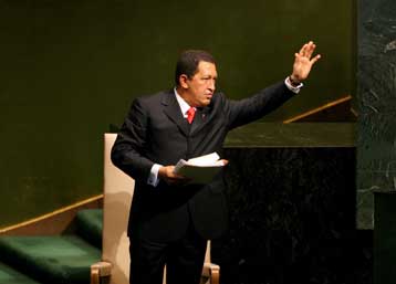 «Διάβολο» αποκάλεσε τον Τζορτζ Ο. Μπους ο πρόεδρος της Βενεζουέλας