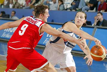 Με την πρόκριση στο Ευρωμπάσκετ 2007 επέστρεψε η εθνική γυναικών