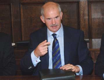 «Τραγικά» τα αποτελέσματα της διακυβέρνησης της ΝΔ, δήλωσε ο Γ.Παπανδρέου