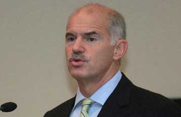 Επαφές Γ.Παπανδρέου στην Αγκυρα με την τουρκική πολιτική ηγεσία