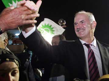 Αισιόδοξος για το εκλογικό αποτέλεσμα της Κυριακής ο Γιώργος Παπανδρέου