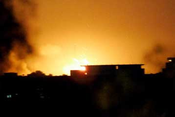 Μπαράζ εκρήξεων σε αποθήκη πυρομαχικών του αμερικανικού στρατού στο Ιράκ