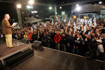 Ομιλία Κακλαμάνη στην Αθήνα με αιχμές για τα όσα καταλογίζουν εις βάρος του