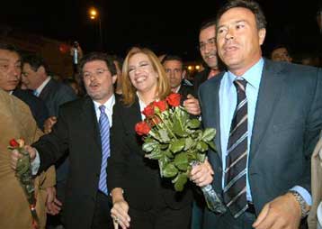 Ικανοποιημένη δηλώνει η Φώφη Γεννηματά για τη νίκη στην υπερνομαρχία Αθηνών-Πειραιώς