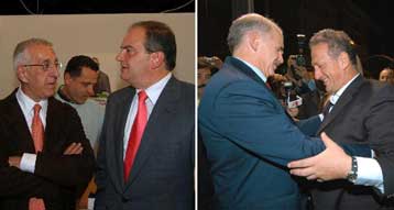 Καραμανλής: Συνεχίζουμε τις μεταρρυθμίσεις – Παπανδρέου: Αλλάζει το πολιτικό σκηνικό