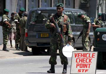 Επίθεση αυτοκτονίας των ανταρτών Ταμίλ απέτρεψαν οι Ένοπλες Δυνάμεις της Σρι Λάνκα
