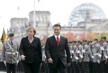 Γερμανική υποστήριξη αναμένει η ΠΓΔΜ σχετικά με την εκκρεμότητα της ονομασίας